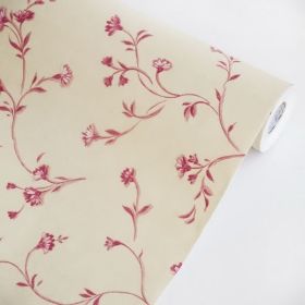 Violet Carnation - Vinyl Self-Adhesive Wallpaper Prepasted Wall stickers Wall Decor (Roll)