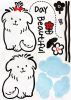 Leisure Dogs - Large Wall Decals Stickers Appliques Home Decor