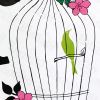 Green Birds - Large Wall Decals Stickers Appliques Home Decor