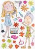 Shower Girls - Large Wall Decals Stickers Appliques Home Decor