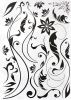 Vine Frame - G - Large Wall Decals Stickers Appliques Home Decor