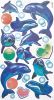 Lovely Whale 2 - Wall Decals Stickers Appliques Home Decor