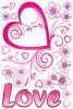 Love - X-Large Wall Decals Stickers Appliques Home Decor
