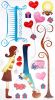 Fall in Love - Wall Decals Stickers Appliques Home Decor
