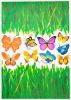 Flying Butterflies 4 - Large Wall Decals Stickers Appliques Home Decor