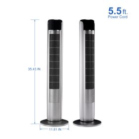 Standing Cooling Fan (Color: Grey)