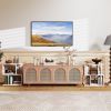 Living Room Bookshelf with Display Shelf for Small Space